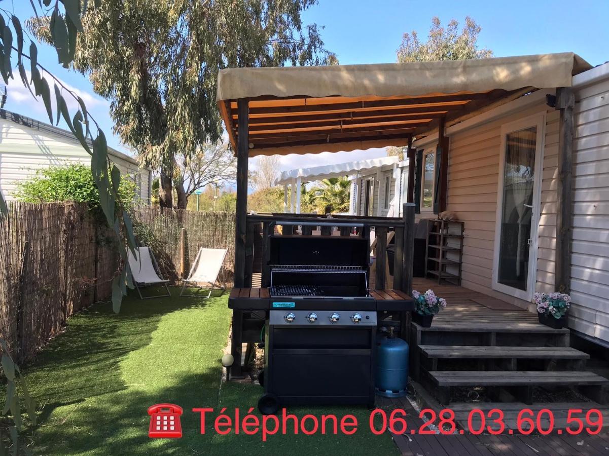 Mobilhome En Face Des Plages 耶尔 外观 照片